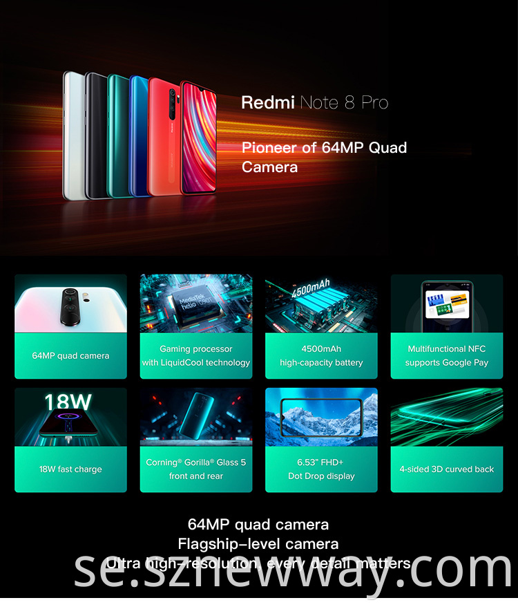 Redmi Note 8 Smart Phone Pro